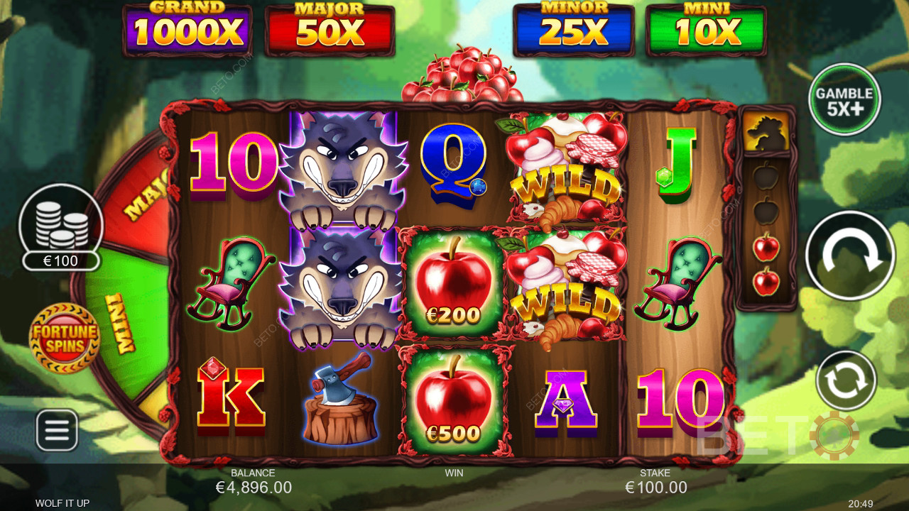 Fitur Bonus Dijelaskan di Wolf It Up oleh Inspired Gaming