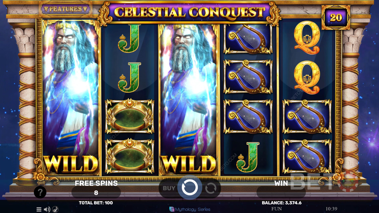 Ulasan Penaklukan Surgawi oleh BETO Slots