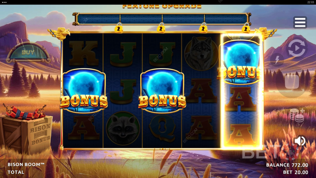 Ulasan Bison Boom oleh BETO Slots