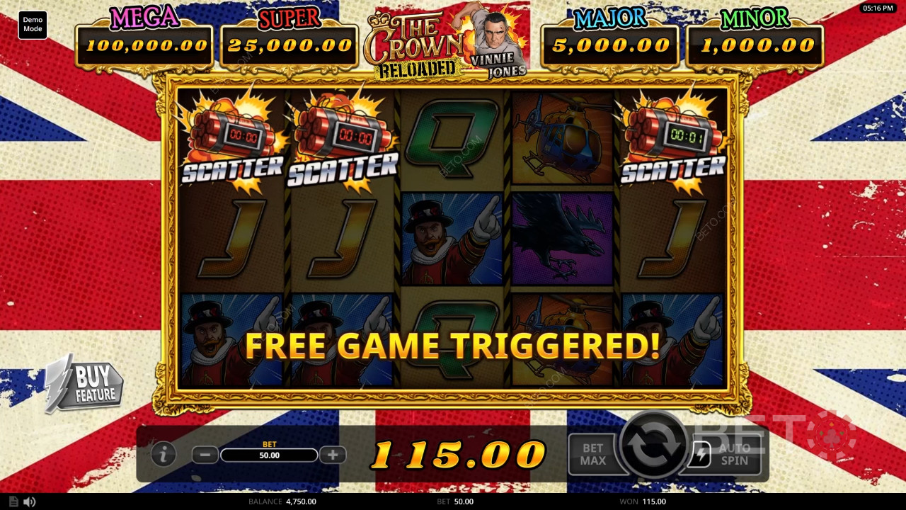 Ulasan The Crown Reloaded oleh BETO Slots
