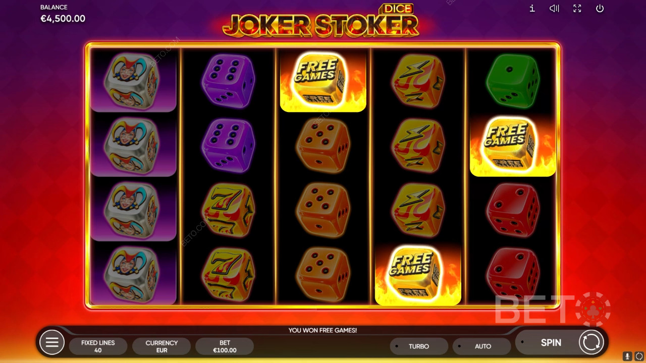 Joker Stoker Dice Main Gratis