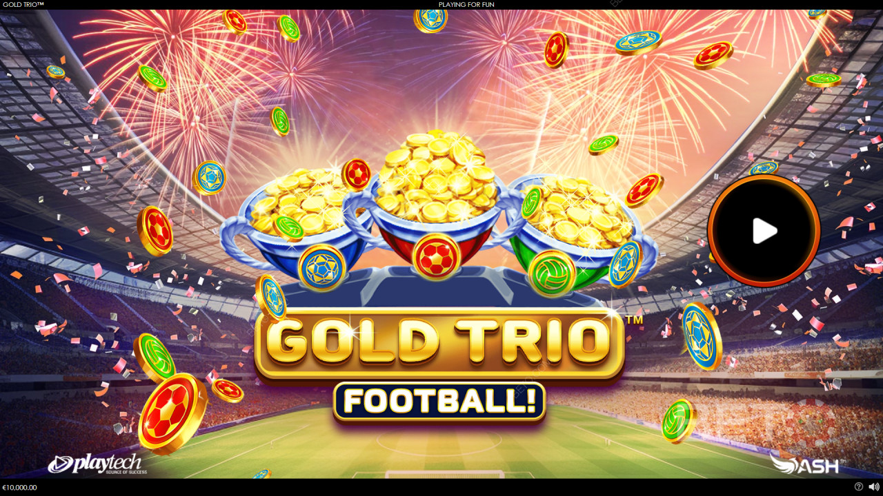 Trio Emas: Sepak bola! Slot Video - Keputusan Kami