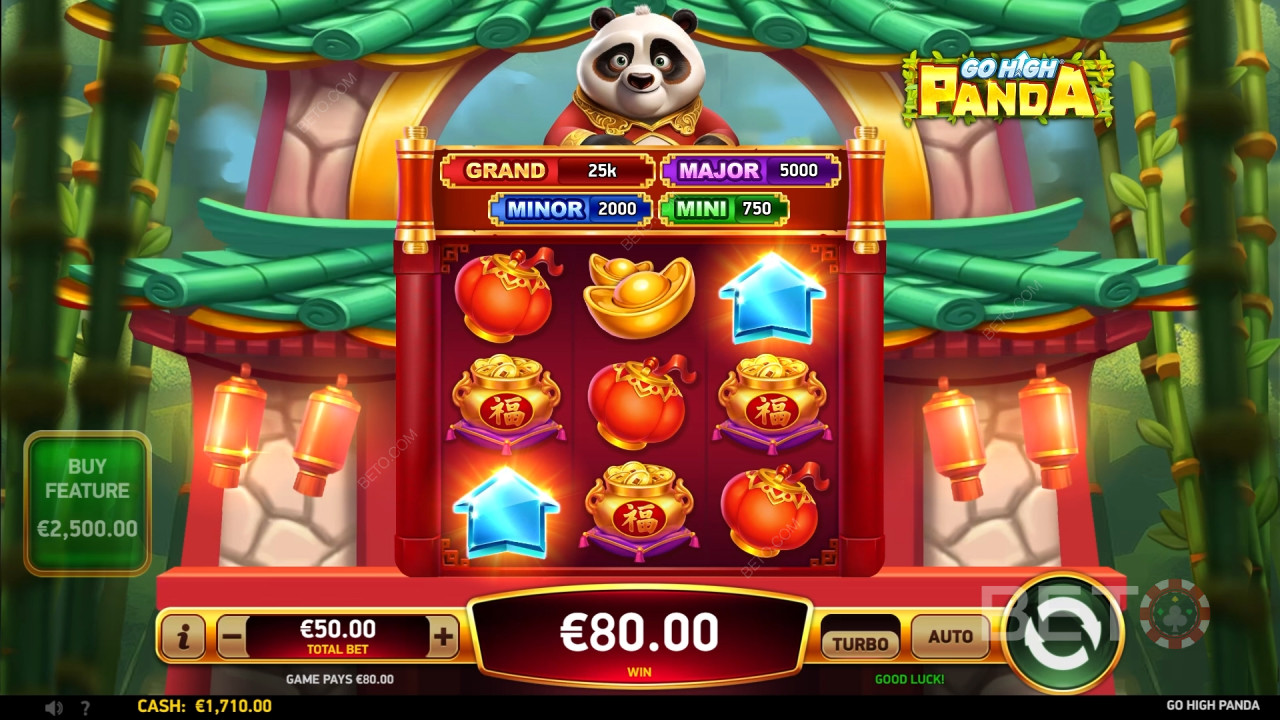 Ulasan Go High Panda oleh BETO Slots