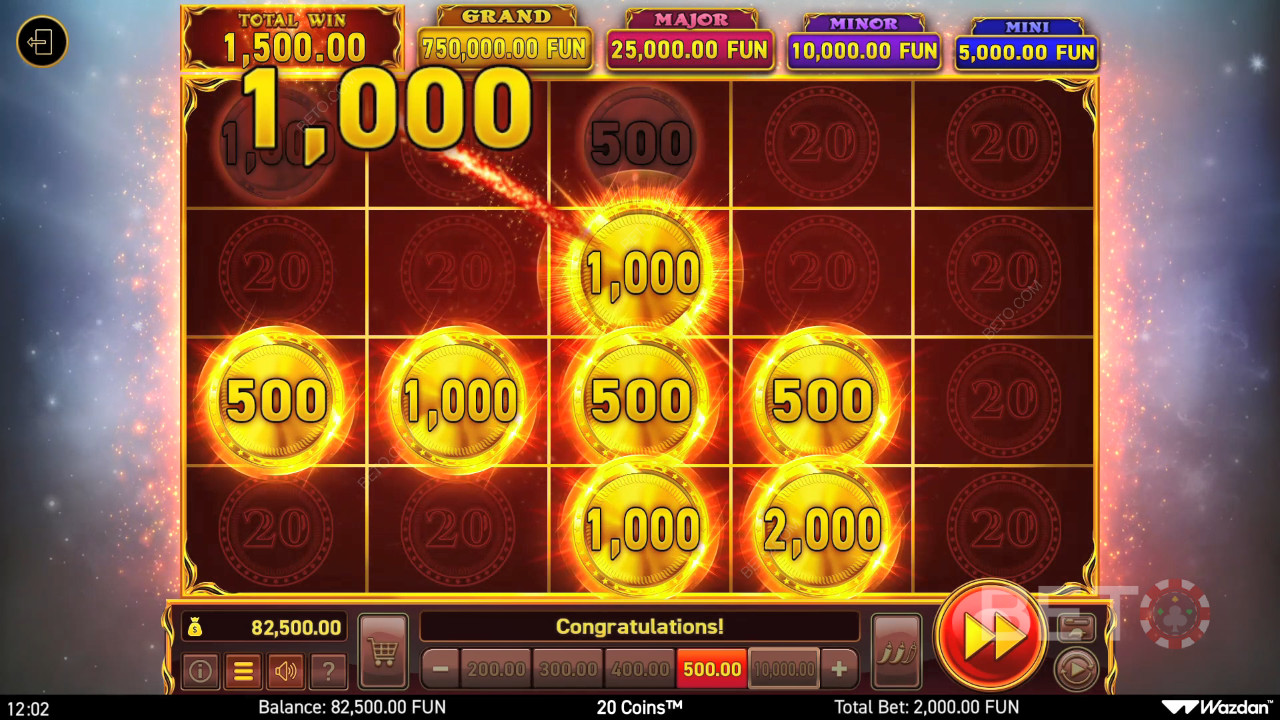 Ulasan 20 Koin oleh BETO Slots