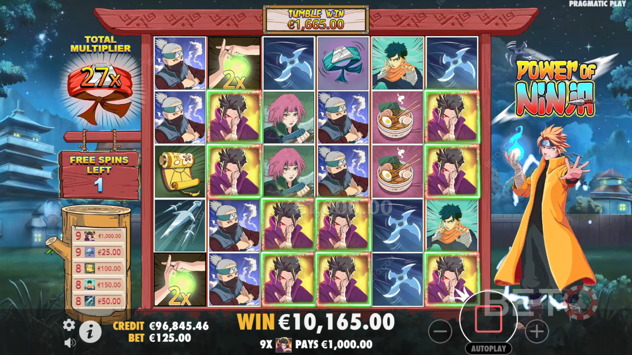 Fitur Bonus Dijelaskan di Power of Ninja oleh Pragmatic Play