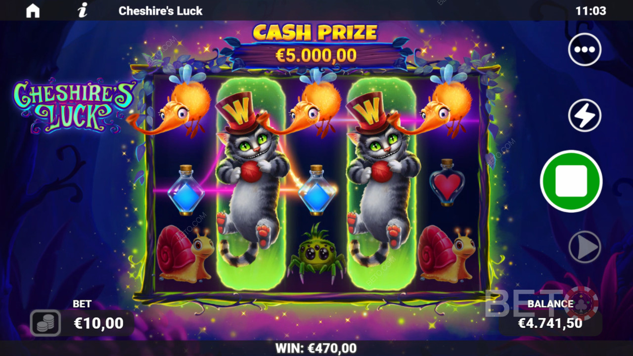 Ulasan Keberuntungan Cheshire oleh BETO Slots