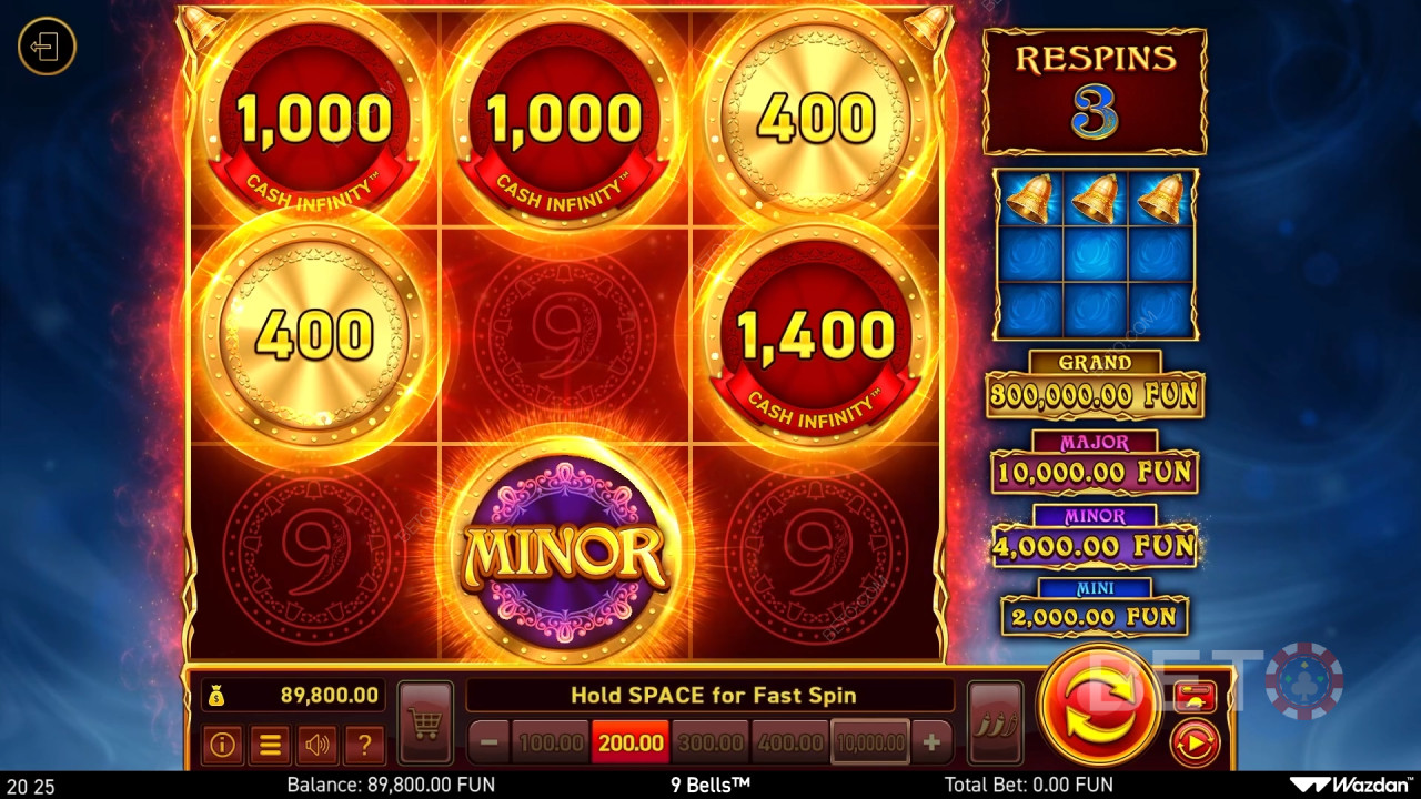 Ulasan 9 Bells oleh BETO Slots