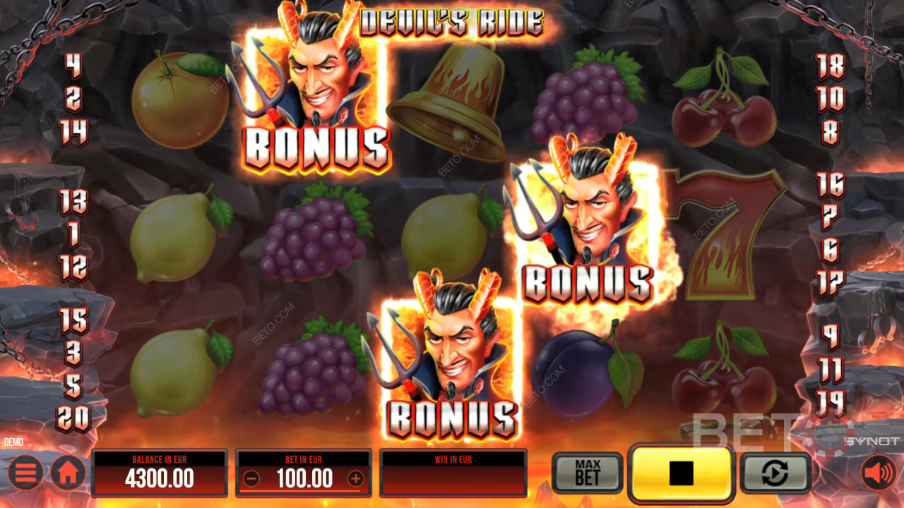 Devil's Ride Main Gratis