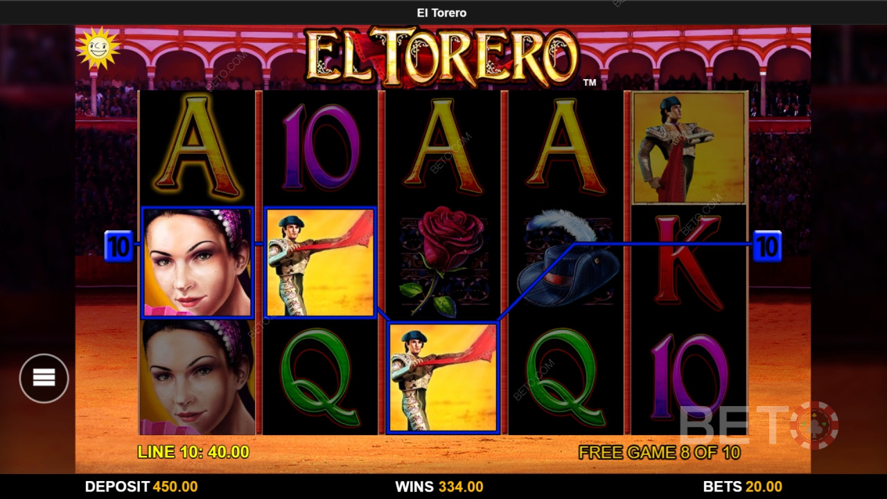 Menangkan 1,000x taruhan Anda di Mesin Slot El Torero!