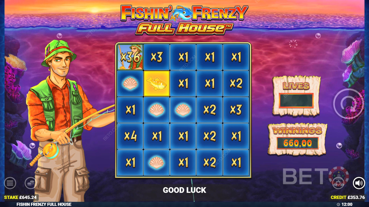 Menangkan 1,300x taruhan Anda di Slot Online Fishin 