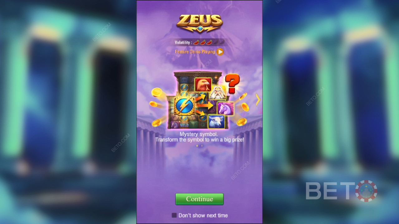 Fitur Bonus Dijelaskan di Zeus oleh TaDa Gaming