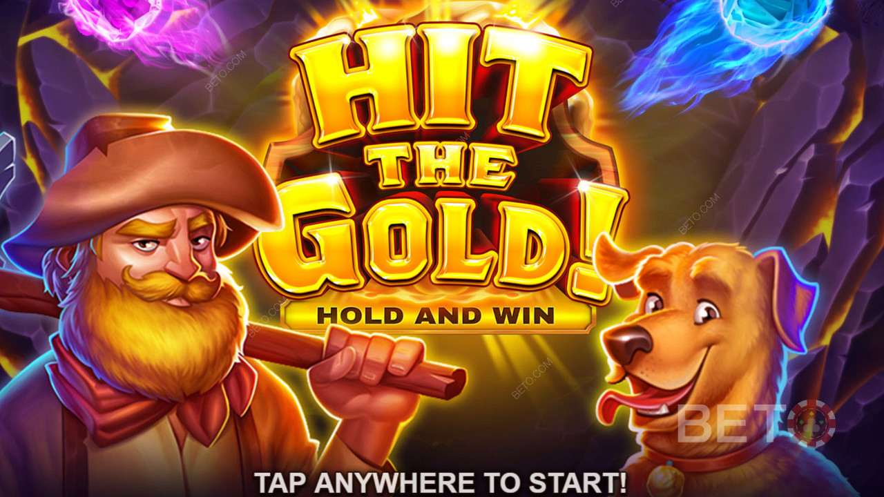 Gali kekayaan tanpa tanda jasa dan yang hilang dalam judul Hold & Win yang mencolok, Hit the Gold! Slot Online
