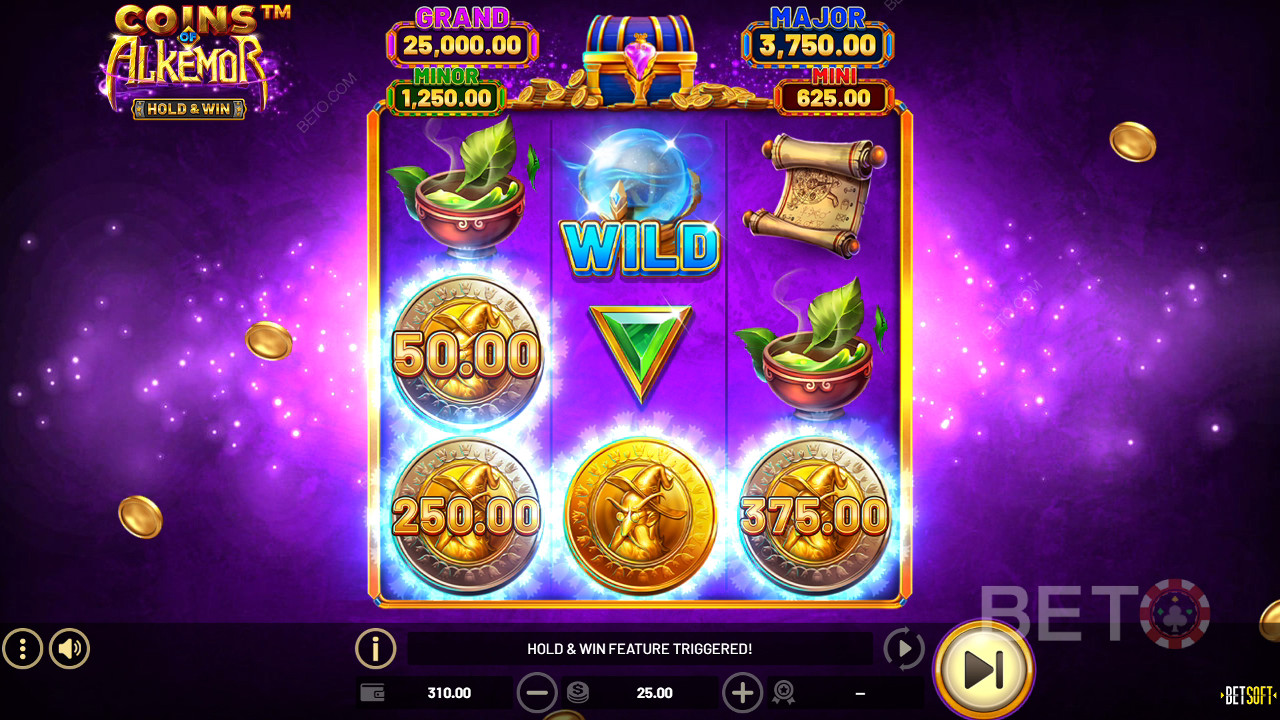 Koin Alkemor - Pegang & Menangkan Ulasan oleh BETO Slots