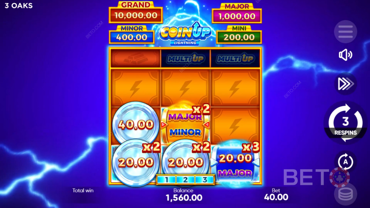 Putusan untuk Coin Up: Slot Online Petir