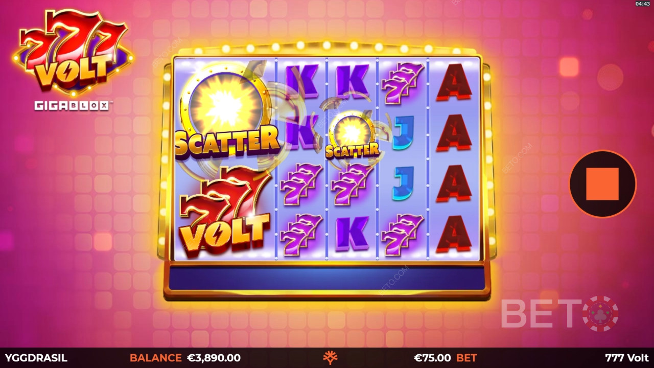 Ulasan GigaBlox 777 Volt oleh BETO Slots