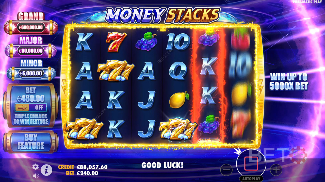 Ulasan Tumpukan Uang oleh BETO Slots