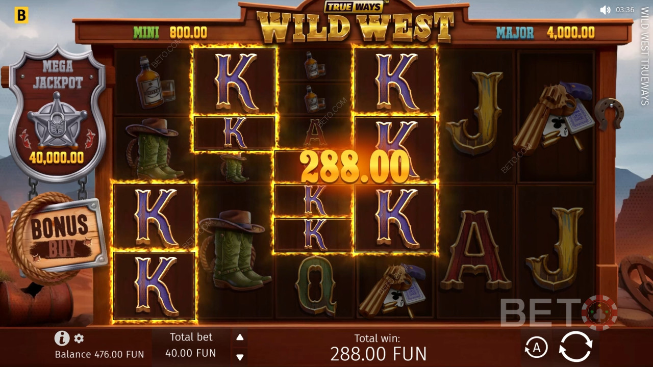 Ulasan Wild West Trueways oleh BETO Slots