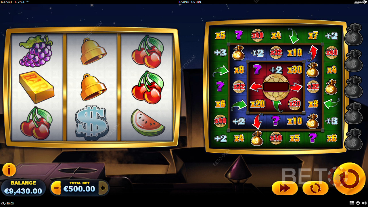 Menangkan 1,719x taruhan Anda di Slot Online Breach The Vault!