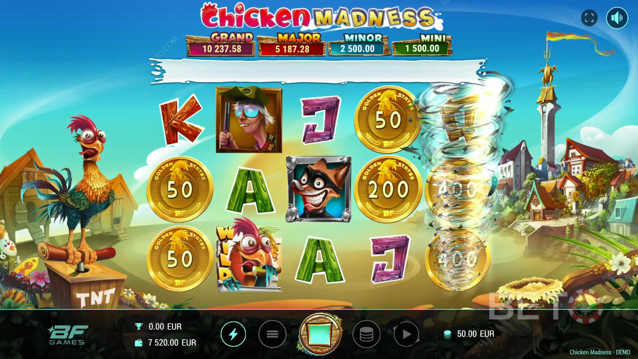 Ulasan Kegilaan Ayam oleh BETO Slots