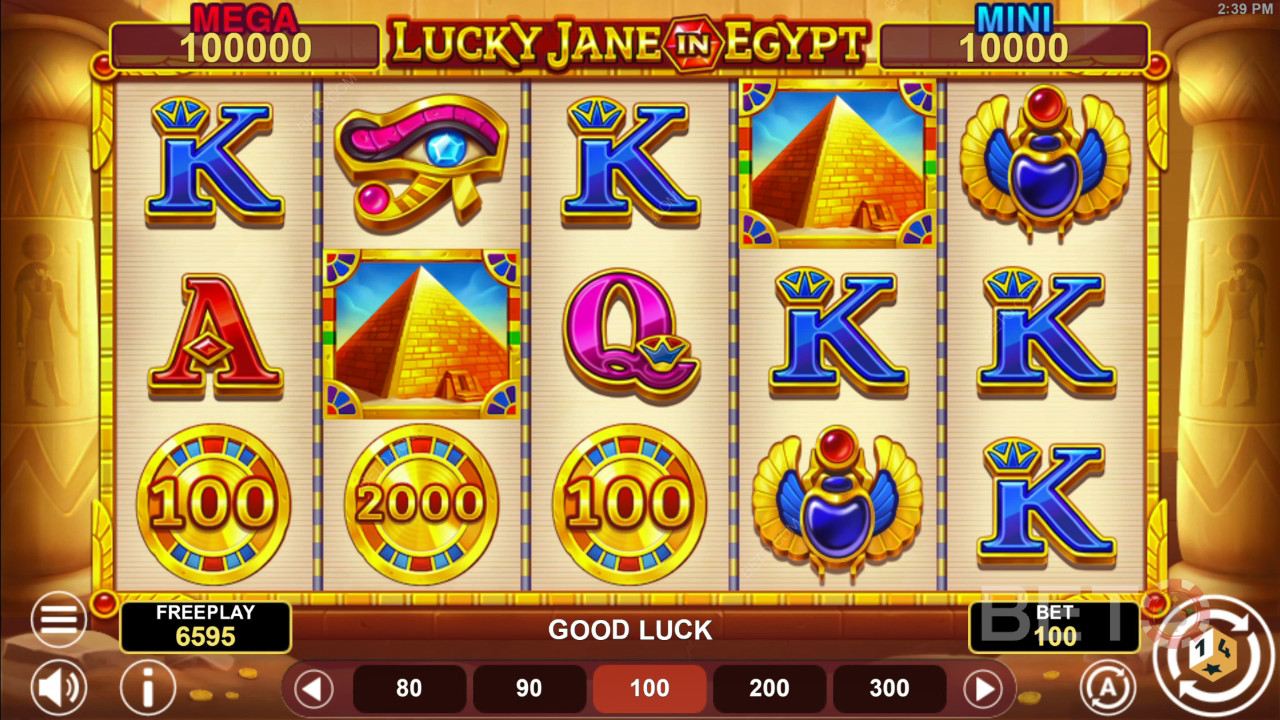 Lucky Jane di Mesir Tahan & Menangkan Ulasan oleh BETO Slots