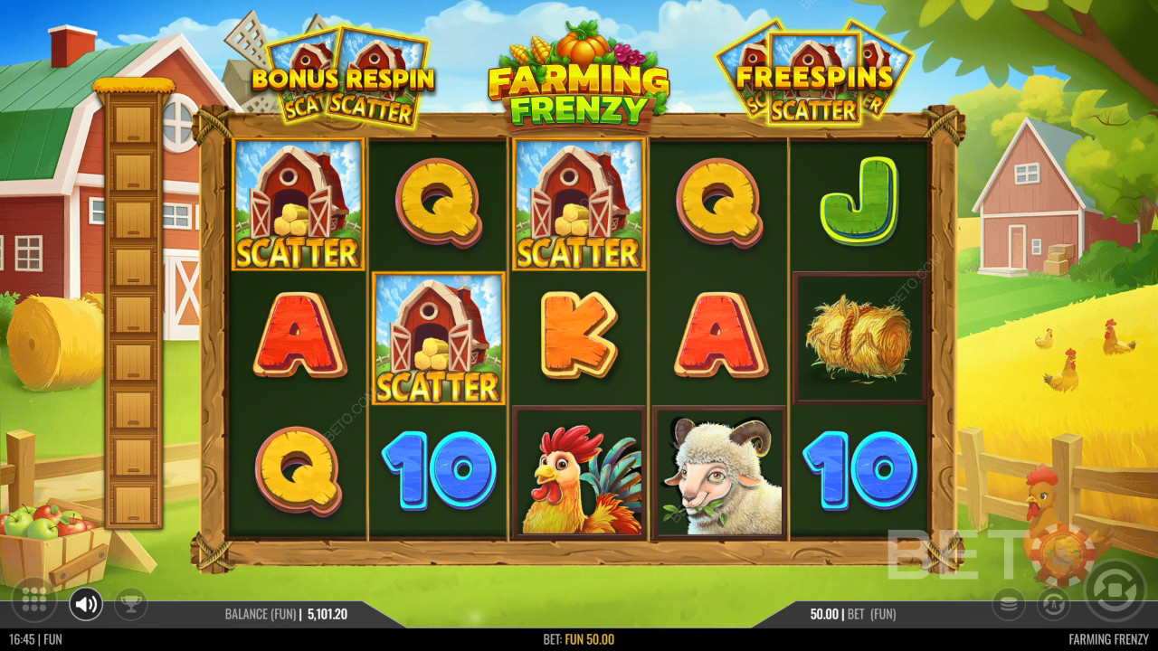 Ulasan Farming Frenzy oleh BETO Slots