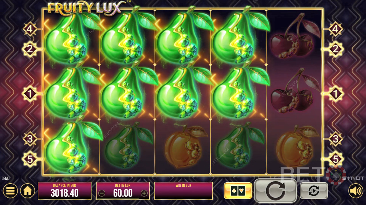 Ulasan Fruity Lux oleh BETO Slots