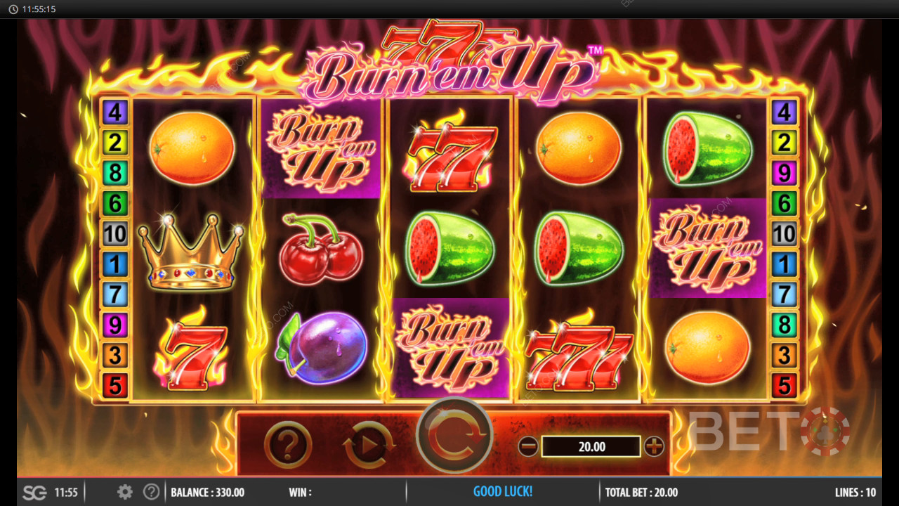 777 Burn' Em Up Main Gratis