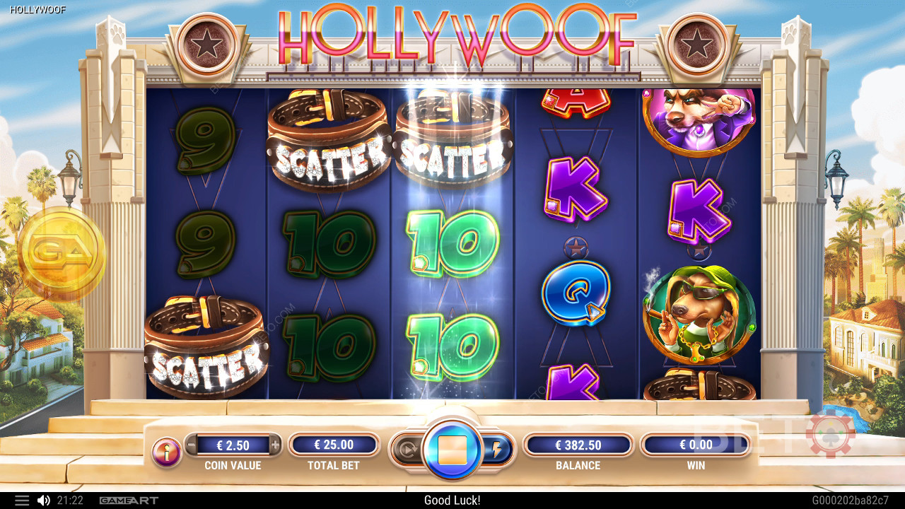Ulasan Hollywoof oleh BETO Slots
