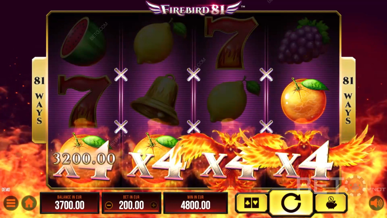 Ulasan Firebird 81 oleh BETO Slots