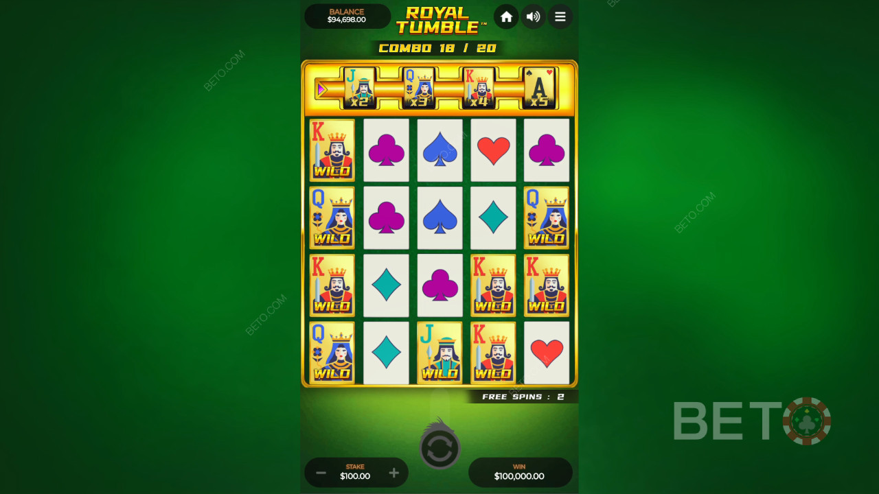 Ulasan Royal Tumble oleh BETO Slots