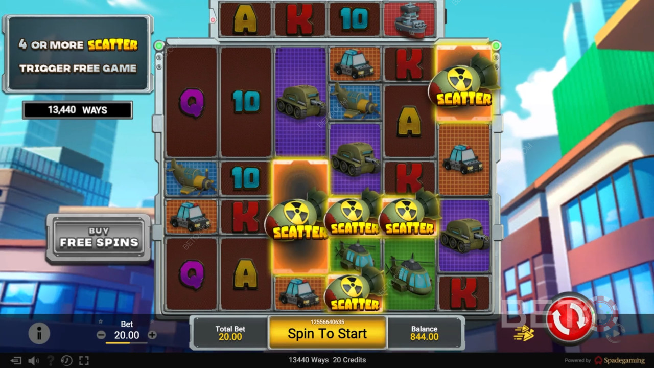 Ulasan Clash of the Giants oleh BETO Slots