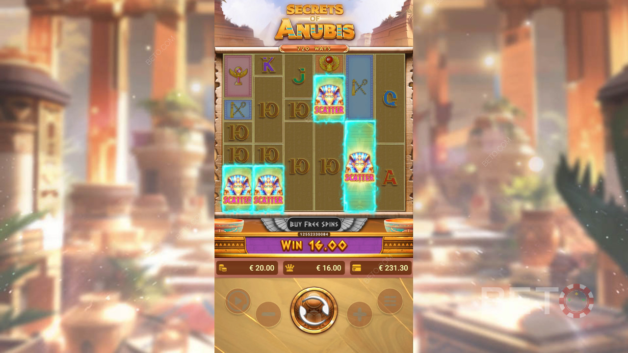 Secrets of Anubis Main Gratis