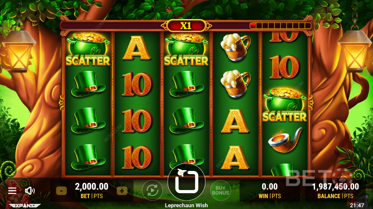 Leprechaun Wish Main Gratis