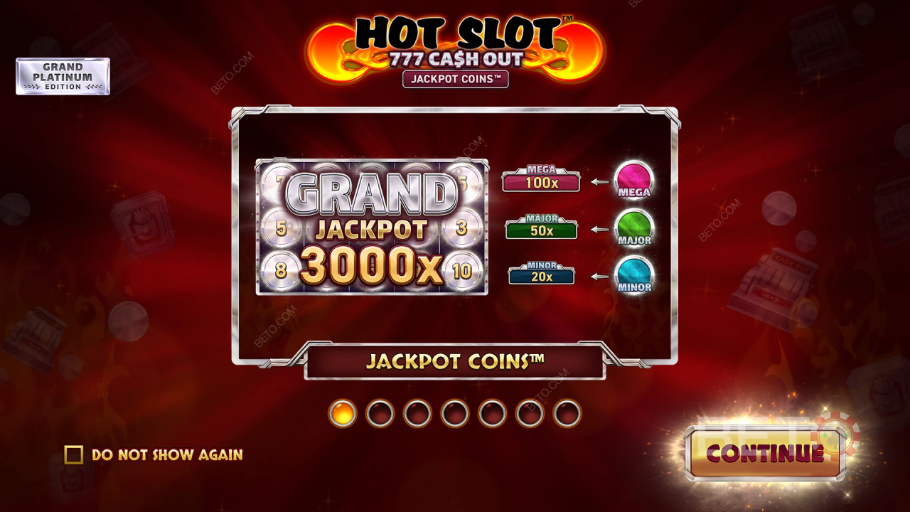 Fitur Bonus Dijelaskan di Hot Slot: 777 Cash Out Grand Platinum Edition oleh Wazdan