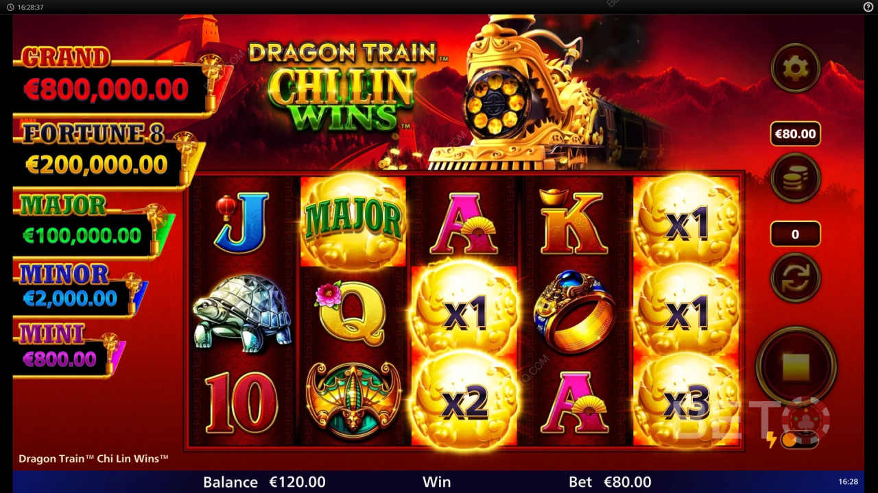 Dragon Train Chi Lin Memenangkan Ulasan oleh BETO Slots