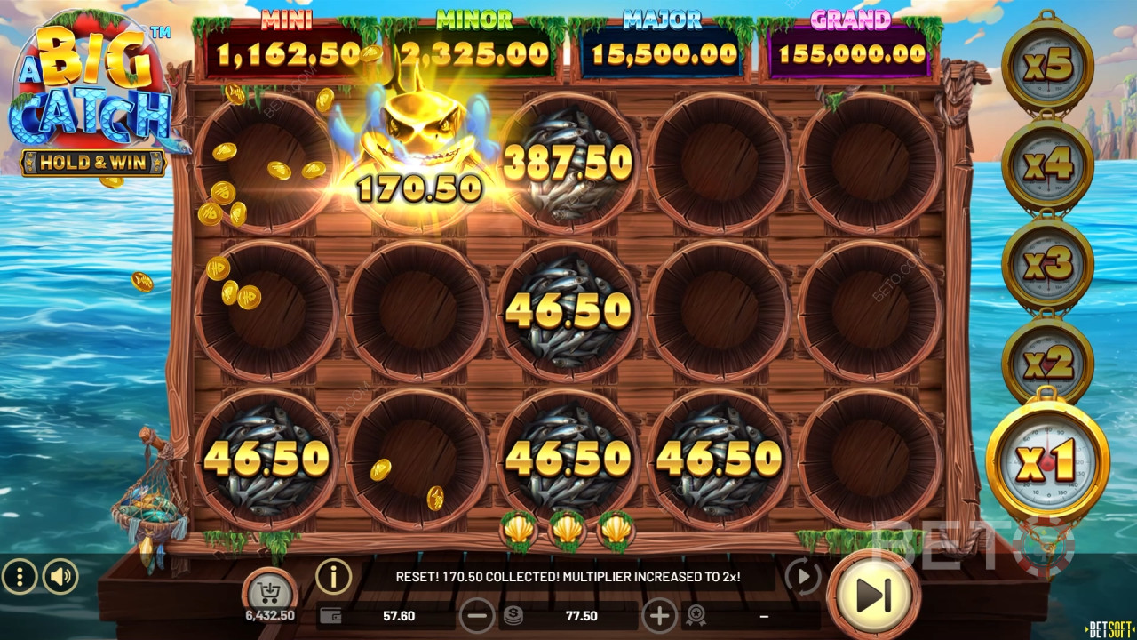 Tangkapan Besar - Tahan & Menangkan Ulasan oleh BETO Slots