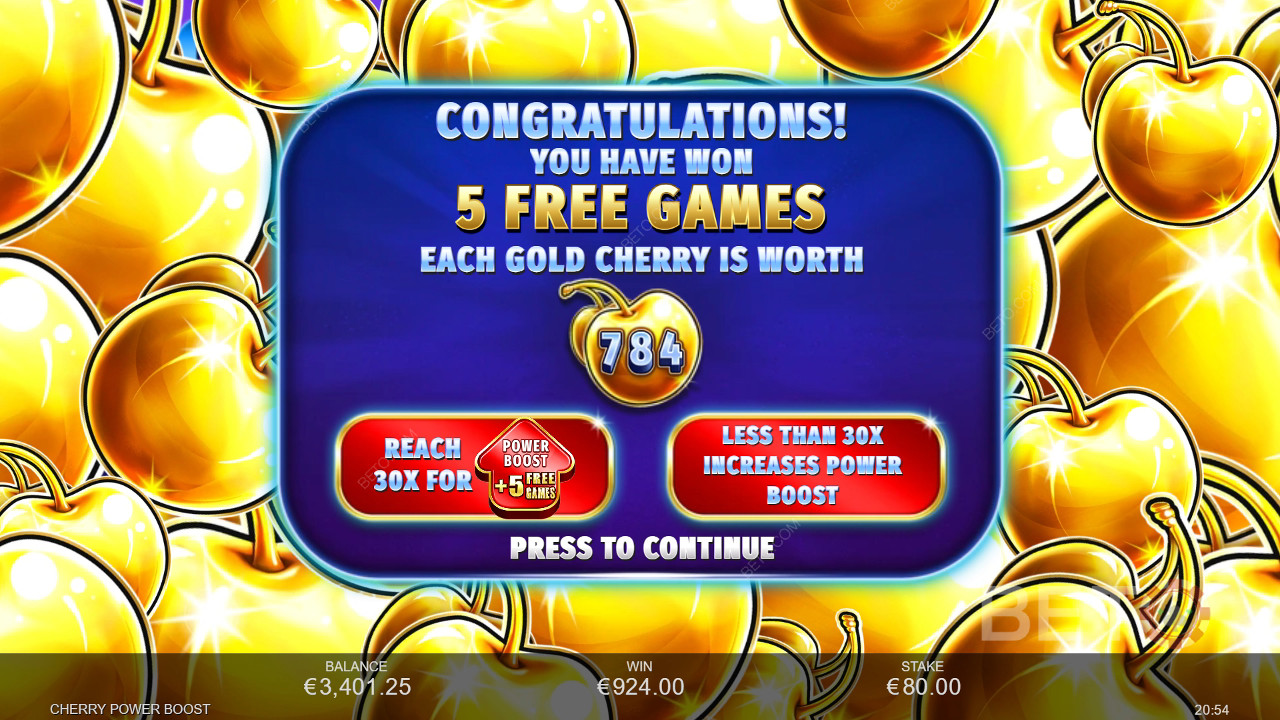 Menangkan 2,500x taruhan Anda di Slot Online Cherry Power Boost!