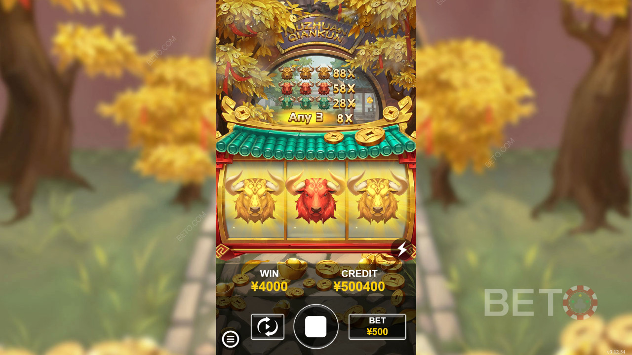 Ulasan Niu Zhuan Qian Kun oleh BETO Slots