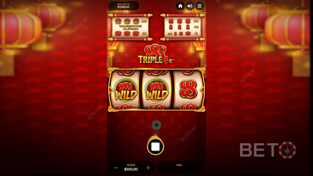 Ulasan Triple 8s oleh BETO Slots