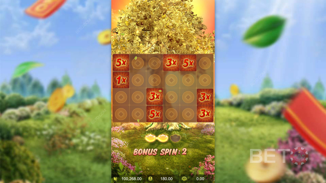 Menangkan 1,513x taruhan Anda di Slot Online Prosperity Fortune Tree!