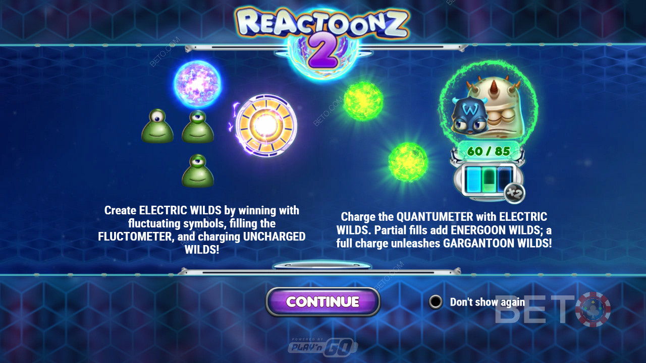 Nikmati beberapa kemenangan berturut-turut karena Wilds dan fitur yang kuat - Reactoonz 2 dari Play n GO
