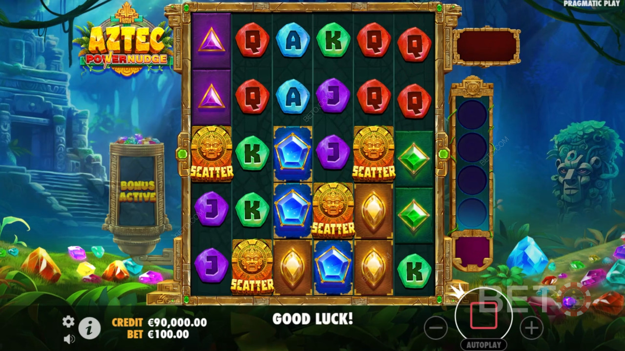 Ulasan Aztec Powernudge oleh BETO Slots