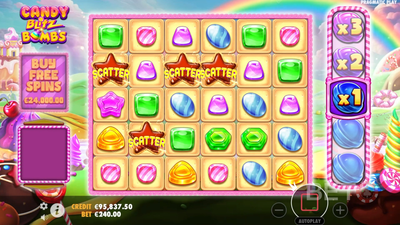 Ulasan Bom Candy Blitz oleh BETO Slots