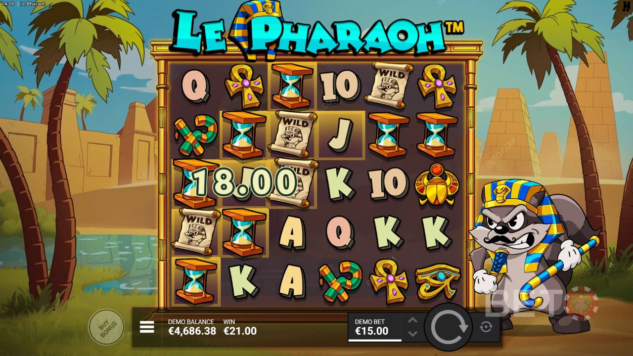 Fitur Bonus Dijelaskan di Le Pharaoh oleh Hacksaw Gaming