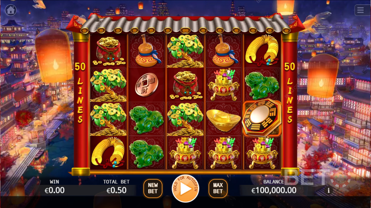 Menangkan 419x taruhan Anda di Mesin Slot Lucky God!