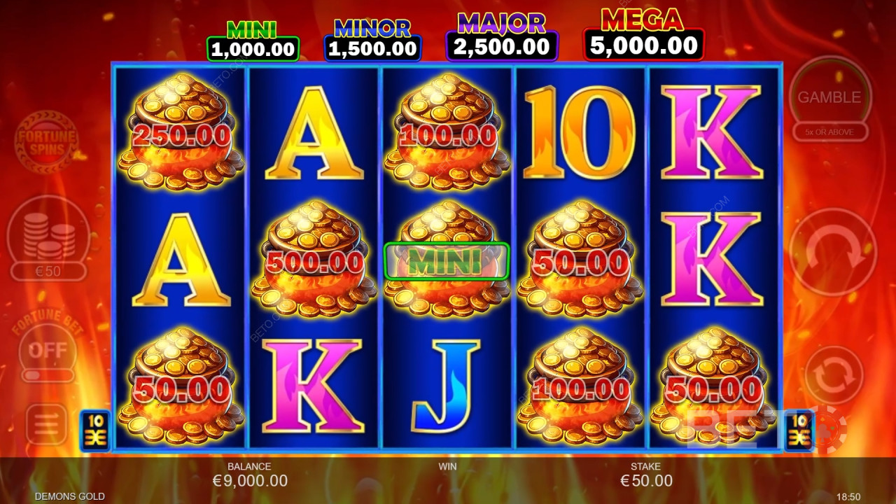 Demon's Gold Main Gratis