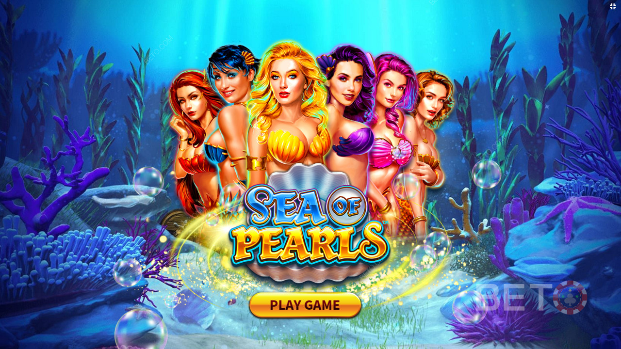 Bersiaplah untuk perjalanan bawah air dengan putri duyung di slot online Sea of Pearls