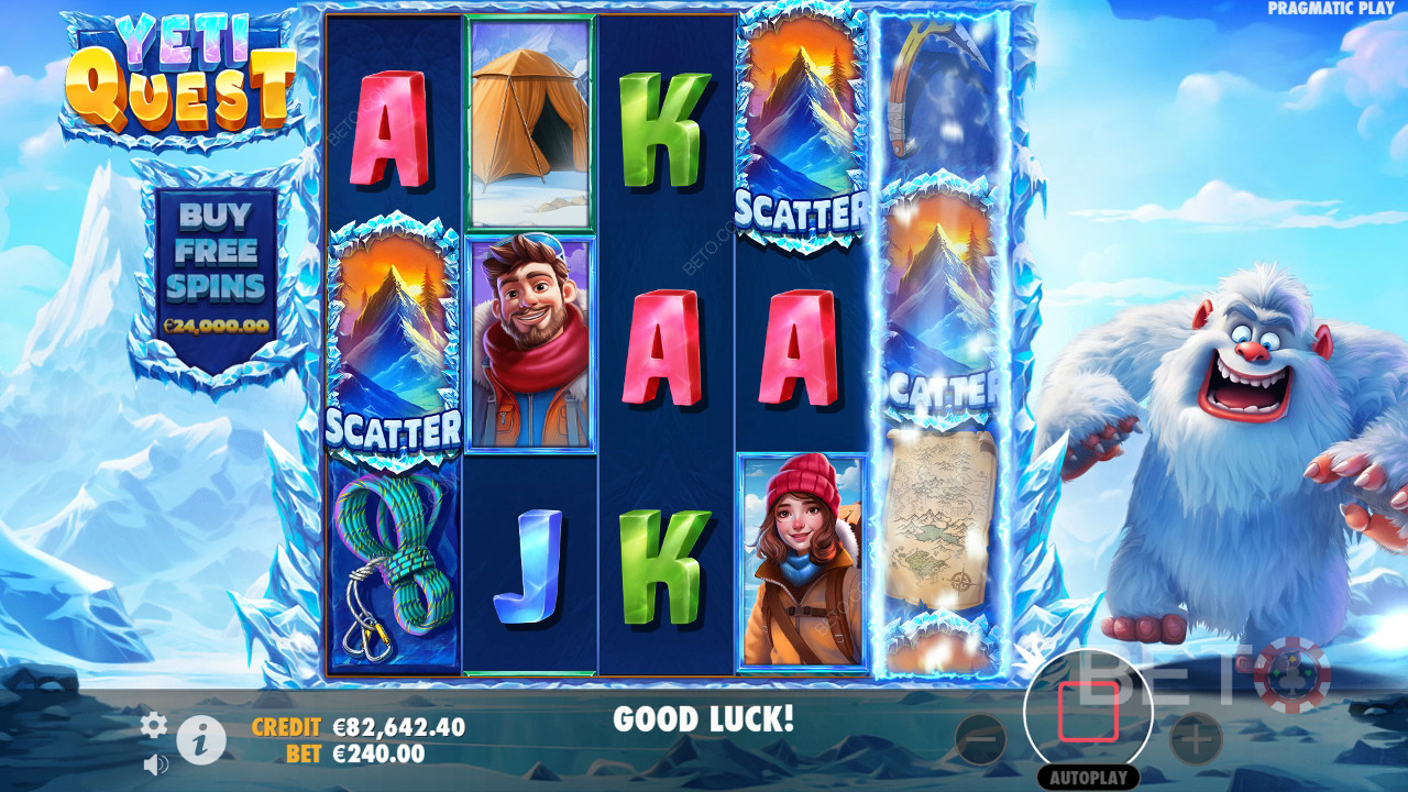 Ulasan Yeti Quest oleh BETO Slots