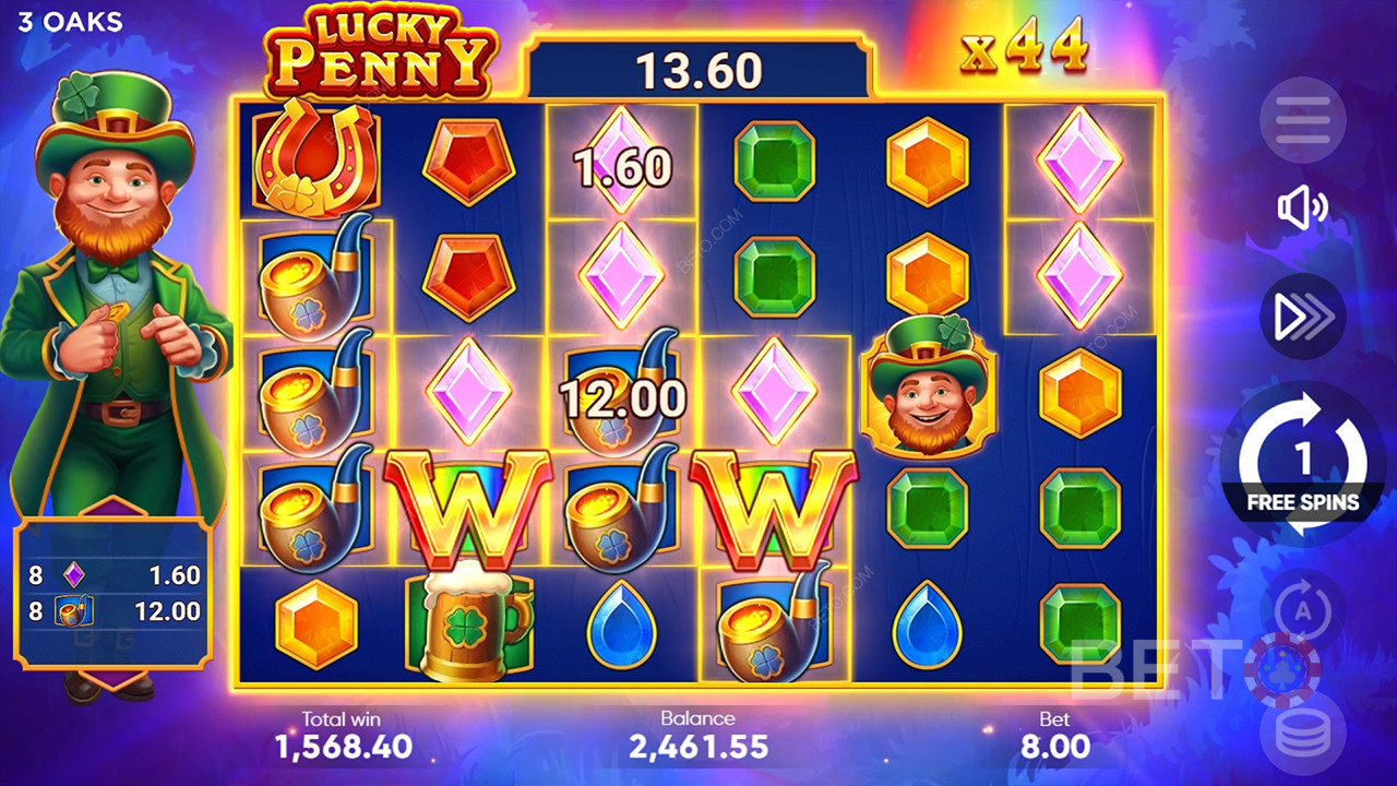 Fitur Bonus Dijelaskan di Lucky Penny oleh 3 Oaks Gaming