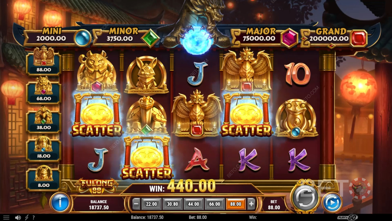 Ulasan Fulong 88 oleh BETO Slots